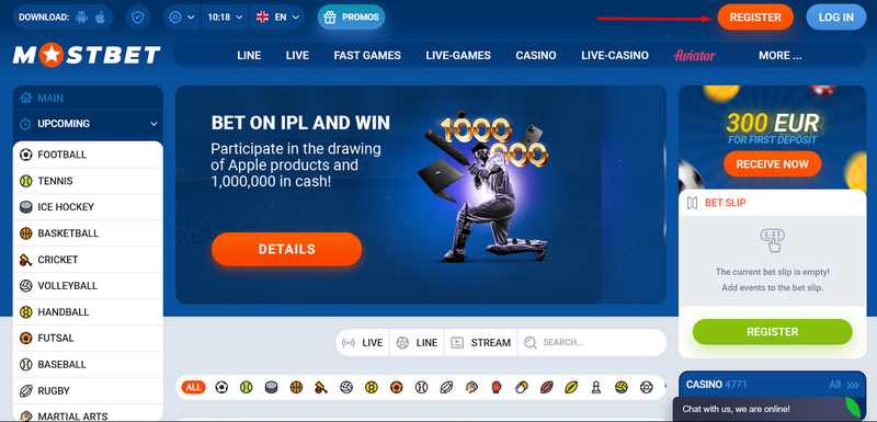 Зеркало казино Mostbet